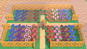 Choose an unobtrusive location and level it before starting! Acnh Flower Field Ideas How To Make A Flower Bed Animal Crossing Gamewith