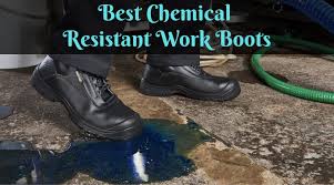 Best Chemical Resistant Work Boots Chemical Safety Shoes
