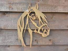 Horse Garden Art Rusty Metal Horse