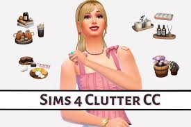 realistic sims 4 clutter cc and decor