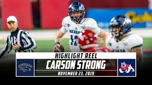 Carson Strong Highlights: Nevada vs ...