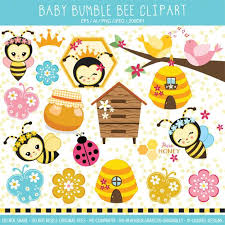 Cute bumble bee png collections download alot of images for cute bumble bee download free with high quality for designers. Bee Clipart Featuring Cute Baby Bumble Bees Beehive Cute Etsy