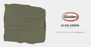 Olive Green Paint Color Glidden Paint Colors