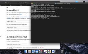 install pymedphys on macbook m1 pymedphys