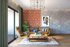 Design With Red Brick Wall Livspace