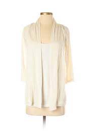Details About Agb Women Ivory Cardigan Sm Petite