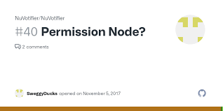 I have added nuvotifier to all of my servers including bungeecord. Permission Node Issue 40 Nuvotifier Nuvotifier Github