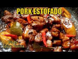 how to cook pork estofado recipe