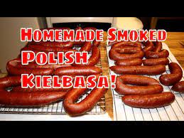 homemade smoked kielbasa you