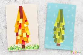paint swatch tree craft for preers