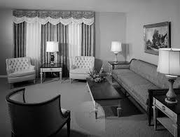 1960s Formal Living Room Interior