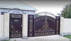Paint Coated Stainless Steel Main Gate
