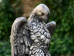 Massive Eagle Sculpture Detailed Eagle