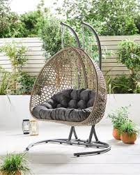 A Rattan Hanging Egg Chair Is This Year