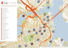 map of boston tourist attractions and