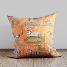 hermes sofa pillow case cushion cover