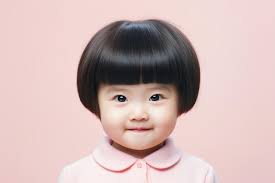 cute baby korean baby haircut