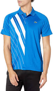 Djokovic pointed to the lacoste polo shirt said it has always been a signature product. my father and mother have been wearing lacoste their entire lives, said djokovic. Lacoste Men S Sport Short Sleeve Novak Djokovic On Court Ultra Dry Striped Polo Shirt At Amazon Men S Clothing Store