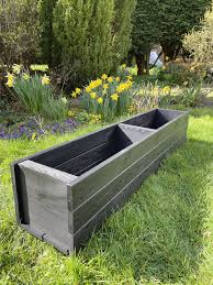 Large Wooden Planter Box Plant Pot