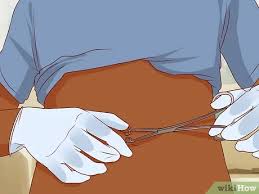 Do not put the needle cap back on. How To Pierce Your Own Belly Button At Home With Pictures
