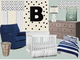 baby boy nursery ideas gray and blue