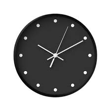 Nordic Wall Clock Classic Dots Dotted