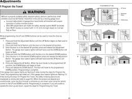 garage door controller user manual
