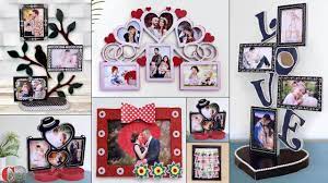 9 unique crafty love photo frame ideas