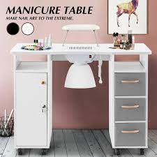 pro manicure table nail desk beauty