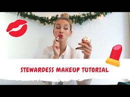 stewardess makeup tutorial mijn red