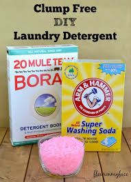 clump free diy laundry detergent flour