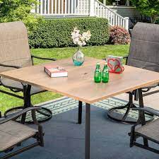 5 Piece Metal Patio Outdoor Dining Set