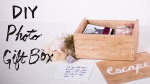 diy personalized photo gift box you