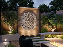 Outdoor Metal Wall Art Sculpture