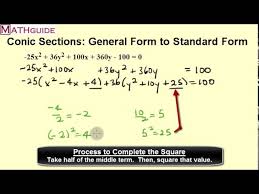 Converting A Circle From General Form