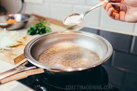 stainless steel pans with stains