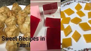 In this video we will see how to make badusha at home in tamil. Sweet Recipes In Tamil 3 Easy Sweets For Ramadan Eid Iftar Youtube