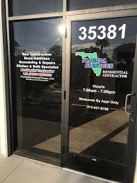 Custom Office Door Signs Tampa Address