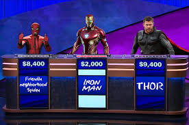 Challenge them to a trivia party! Jeopardy Marvel Trivia Quiz