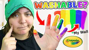 how washable is crayola off everything