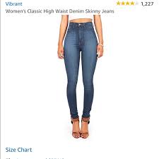 Vibrant High Waisted Jeans Nwt