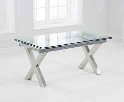 Micah Extending Dining Table Glass