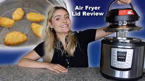 turn your instant pot into an air fryer