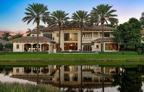 this custom home in boca raton with an