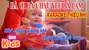 KARAOKE Nhạc Thiếu Nhi Bà Ơi Bà, Năm Ngón Tay Ngoan - Nhạc Karaoke Cho Bé  Hát Mỗi Ngày - YouTube