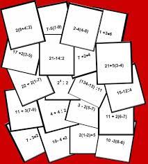 Matemáticas incluye trucos matemáticos, tabla de multiplicar y juegos de matemáticas que contienen operaciones: Bingo Matematico De Jerarquia Con Enteros Nivel I Juegos Matematicos Secundaria Secundaria Matematicas Jerarquia De Operaciones