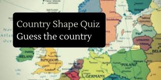 country shape quiz geographic