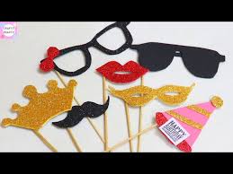 diy photobooth props idea