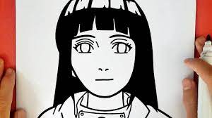 HOW TO DRAW HINATA HYUGA - YouTube