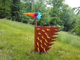 Outdoor Art Sculpture Firebird